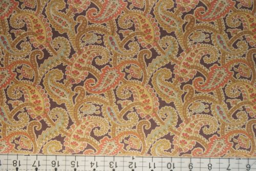 ATELIER MO4405414 PAISLEY ON MAROON